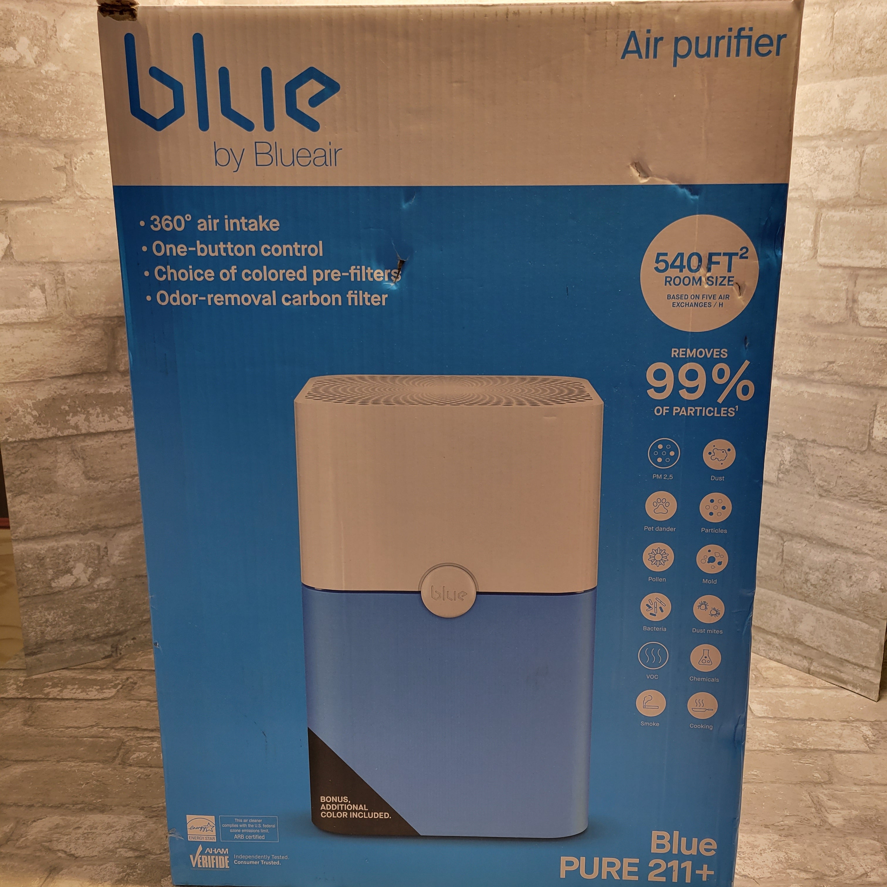 BLUEAIR Air Purifier Large Room, Air Cleaner (8047705981166)